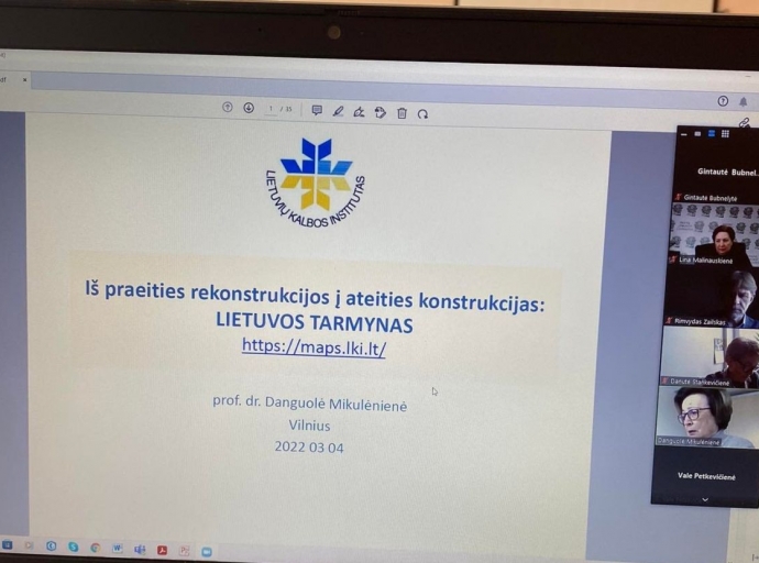 „Puoselėti gimtąją kalbą – tai nardyti jos gelmėse, atrasti žodžių klodus ir jais išreikšti savo mintis“