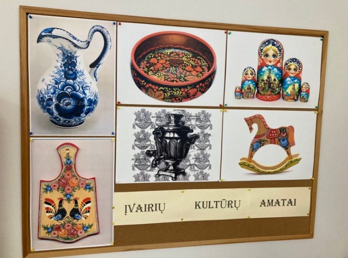 Integruota rusų kalbos, istorijos ir etninės kultūros pamoka