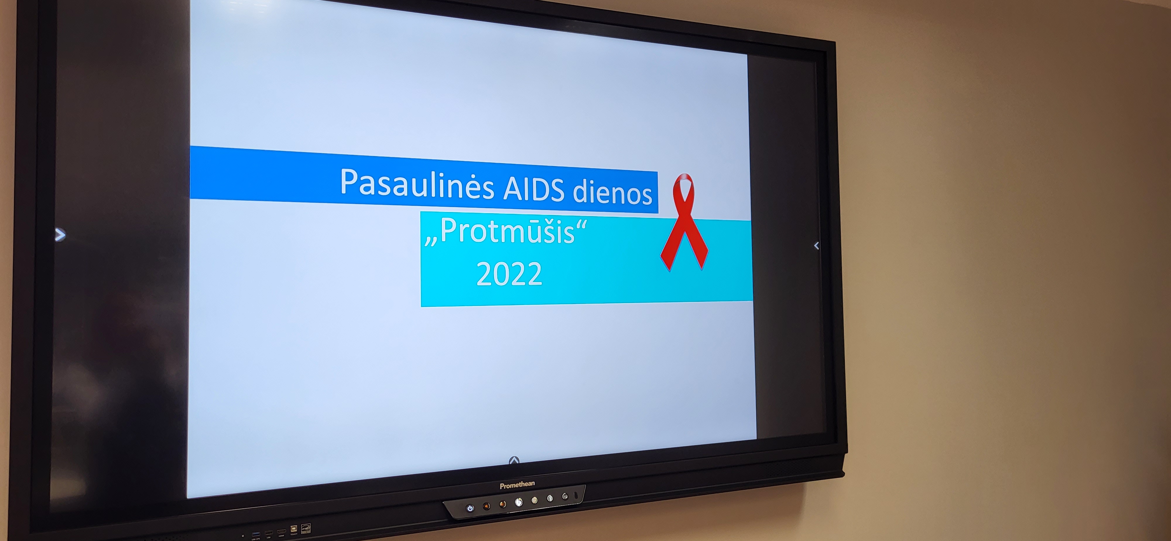 Pasaulinės AIDS dienos minėjimas Jotvingių gimnazijoje