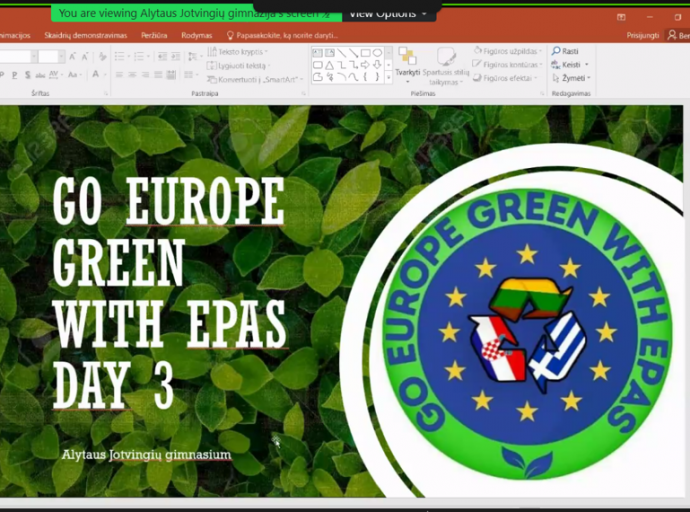 Europos dieną Jotvingiai paminėjo dalyvaudami tarptautinėje konferencijoje 